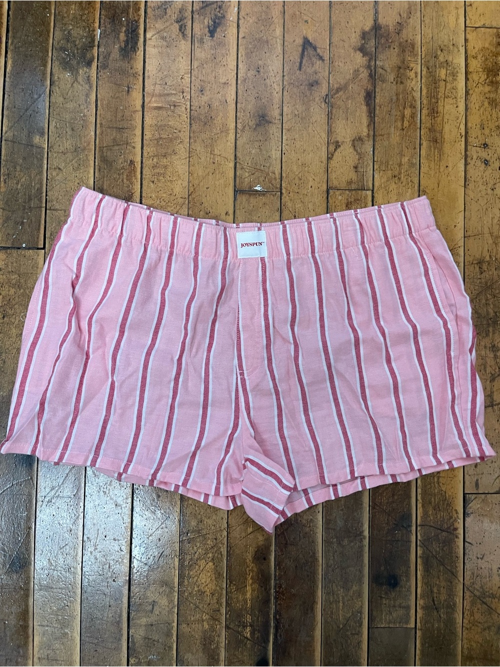 pink joyspun shorts
